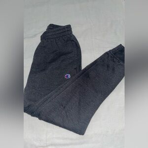 Dark gray champion sweatpants
